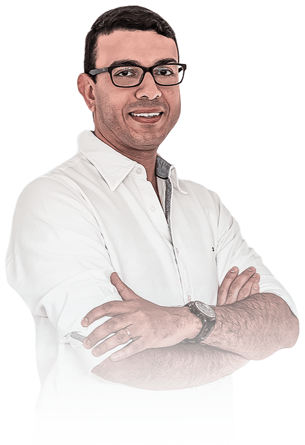 Dr. Hayslam Nicacio, psicólogo clínico e especialista em terapia de casal, com mais de 20 anos de experiência e autoridade em relacionamentos