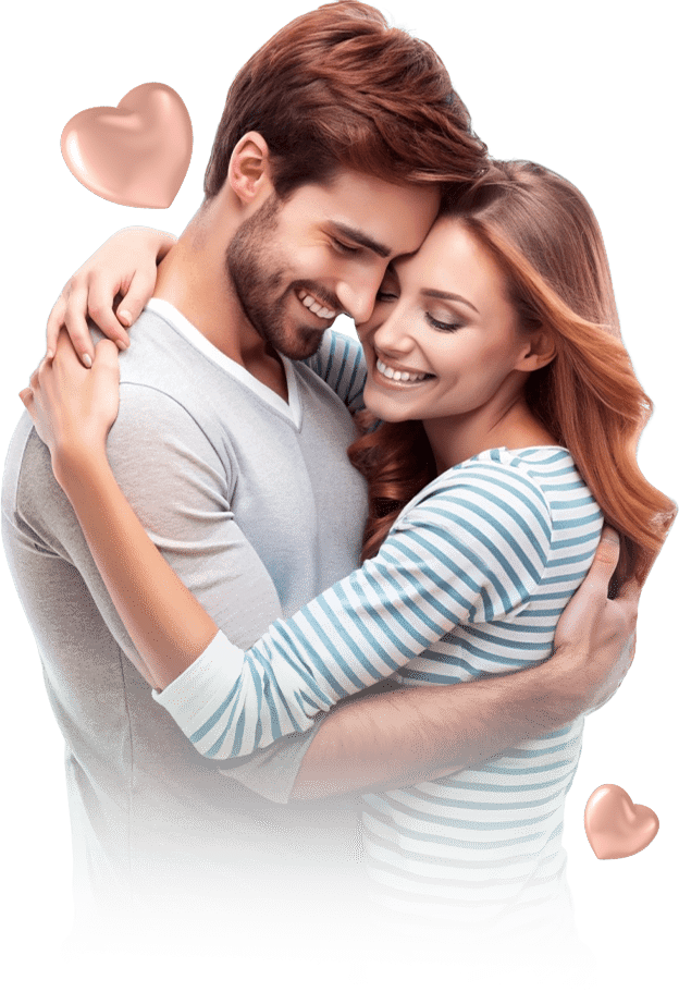 Casal sorridente em terapia, simbolizando a transformação e harmonia alcançadas através do Curso Online para Casais com Dr. Hayslam Nicacio